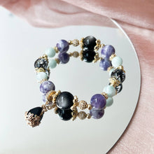 Load image into Gallery viewer, Mojo Jojo - Power Puff Girls Inspired Crystal Bracelet