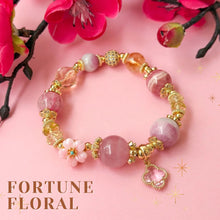 Load image into Gallery viewer, Fortune Floral Crystal Bracelet | Lunar Collectives