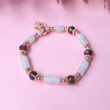 Load image into Gallery viewer, Prosperity Jade Bamboo & Smoky Quartz Bracelet | Lunar Collectives