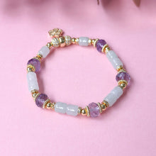 Load image into Gallery viewer, Prosperity Jade Bamboo & Amethyst Bracelet | Lunar Collectives