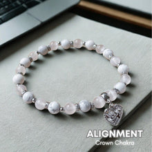 Load image into Gallery viewer, Alignment Crystal Bracelet | Crown Chakra | 7 Chakra Series