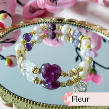 Load image into Gallery viewer, Fleur Crystal Bracelet Collection