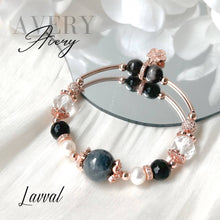 Load image into Gallery viewer, Avery Jade & Crystal Bracelet