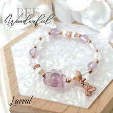 Load image into Gallery viewer, Bee Wonderful Crystal Bracelet - Harmony · Love · Clarity
