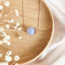 Load image into Gallery viewer, Blue Lace Agate Solitaire (Calmness and Boosts one’s efficiency )