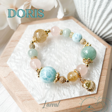 Load image into Gallery viewer, Doris Crystal Bracelet - OCEAN LARIMAR COLLECTION
