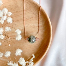 Load image into Gallery viewer, Phantom Quartz Solitaire Necklace (Career and Health)