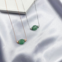 Load image into Gallery viewer, GREEN STRAWBERRY QUARTZ SOLITAIRE CRYSTALHEDRA