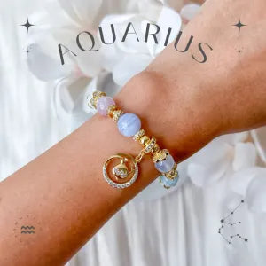 Aquarius ♒ (January 20 – February 18) - Horoscope Bracelet