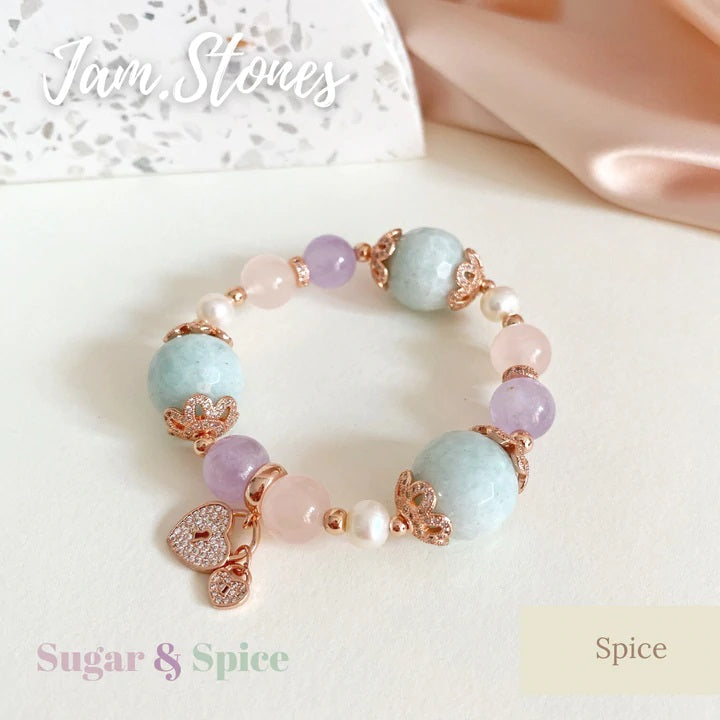 Spice Crystal Bracelet [Love,Wisdom]