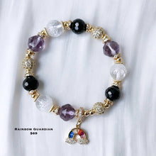 Load image into Gallery viewer, Protection Collection - Rainbow Guardian Crystal Bracelet
