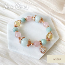 Load image into Gallery viewer, Althea Crystal Bracelet [Love, Luck, Positivity]
