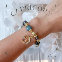 Load image into Gallery viewer, Capricorn ♑ (December 22 – January 19)- Horoscope Bracelet
