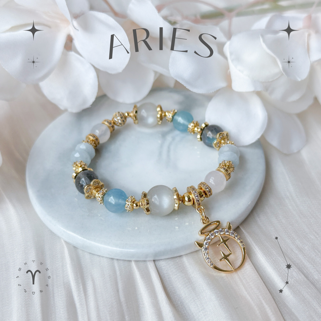 Aries ♈ (March 21 – April 19) - Horoscope Bracelet
