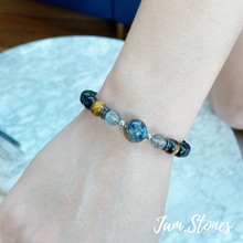 Load image into Gallery viewer, Orion Crystal Bracelet [Men] [Protection &amp; Strength]
