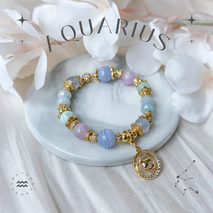 Aquarius ♒ (January 20 – February 18) - Horoscope Bracelet