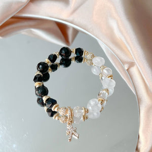 Protection Collection: Yin Yang Master Crystal Bracelet