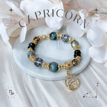 Load image into Gallery viewer, Capricorn ♑ (December 22 – January 19)- Horoscope Bracelet
