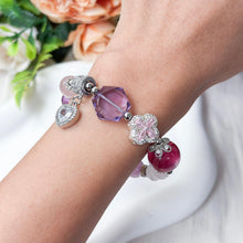 Load image into Gallery viewer, Melody X Kuromi Crystal Bracelet [Sanrio-Inspired]
