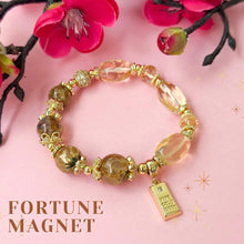 Load image into Gallery viewer, Fortune Magnet Crystal Bracelet | Lunar Collectives
