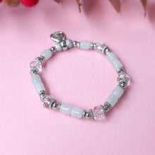 Load image into Gallery viewer, Prosperity Jade Bamboo &amp; Clear Quartz Bracelet | Lunar Collectives

