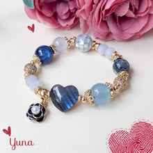 Load image into Gallery viewer, Yuna Crystal Bracelet | Eternal Hearts

