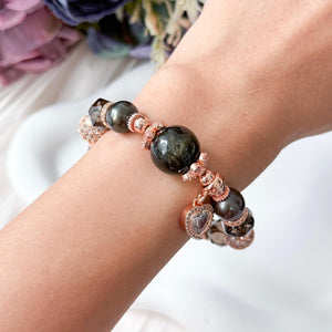 Kira Crystal Bracelet (Protection, Detox & Wisdom)