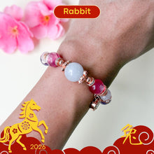 Load image into Gallery viewer, Rabbit v1 - 2026 Zodiac Harmony Bracelet
