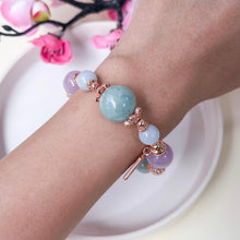 Load image into Gallery viewer, Viorel Jade &amp; Crystal Bracelet | Luck, Wealth, Health, Intuitive | Lunar Collectives
