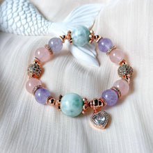 Load image into Gallery viewer, Minty Crystal Bracelet

