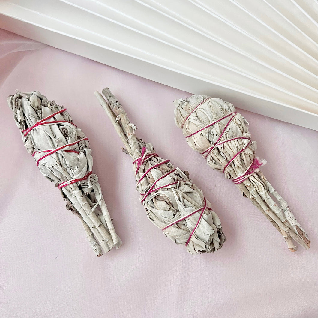 White Sage Sticks Bundle