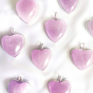 Kunzite Pendant [Love, Reduce Stress, Protects Against Negativity]